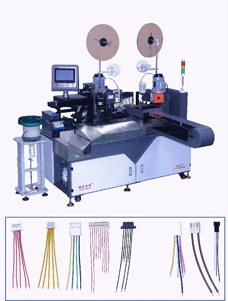 全自動端子機(jī)-全自動裁線剝皮機(jī)-智能伺服端子壓接機(jī)廠家