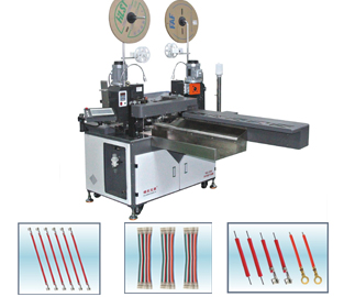 RQ-009全自動(dòng)排線(xiàn)端子機(jī)，4并線(xiàn)高效率產(chǎn)出